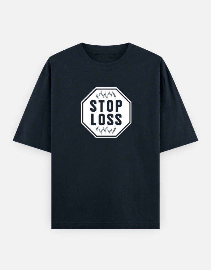 Known Clothing navy stop loss graphic t-shirt flat lay front