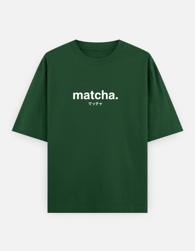 Known Clothing Matcha green graphic t-shirt flat lay front
