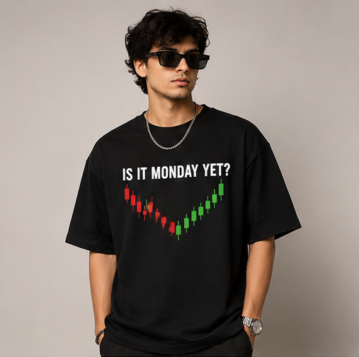 Is It Monday Yet? Trading Oversized T-Shirt | KNOWN