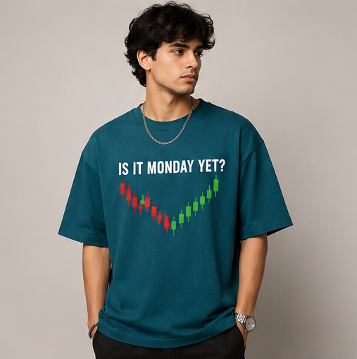 Is It Monday Yet? Trading Oversized T-Shirt | KNOWN